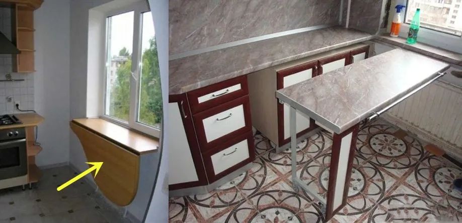 窗台边空着别浪费，延伸10cm宽做窗台桌，这些设计白白多个吧台区