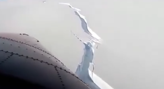 南極洲冰架發生斷裂，一塊比紐約還大的冰川與內陸分離-圖3