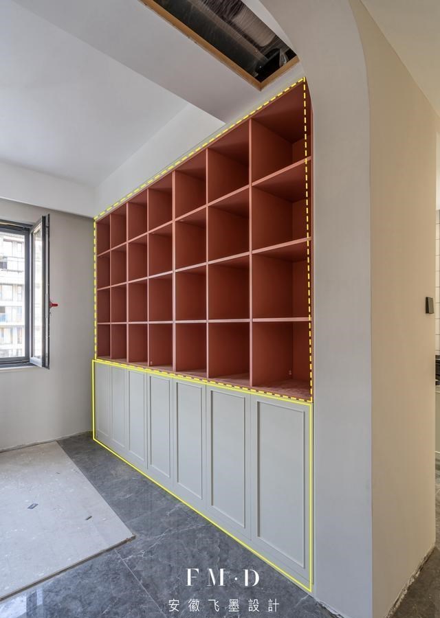 上百套案例总结1个经验，“顶天立地柜”也是隔断，轻松增加10㎡