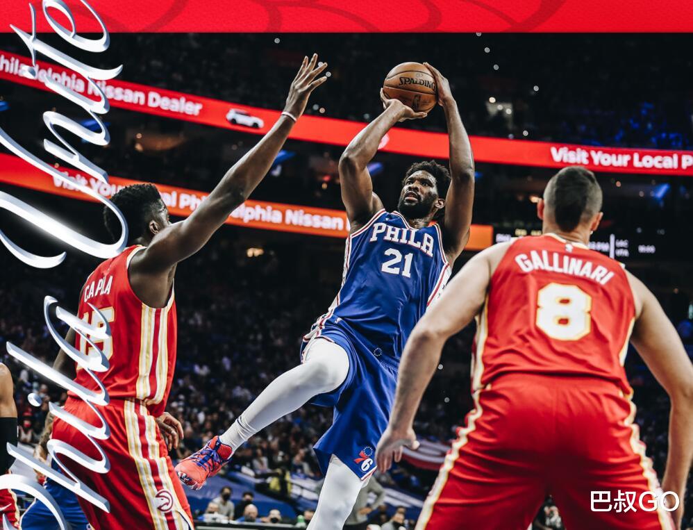 卡佩拉|39+9又40+13！恩比德君臨天下，排隊(duì)給納什道歉吧，有卡皇都沒(méi)用