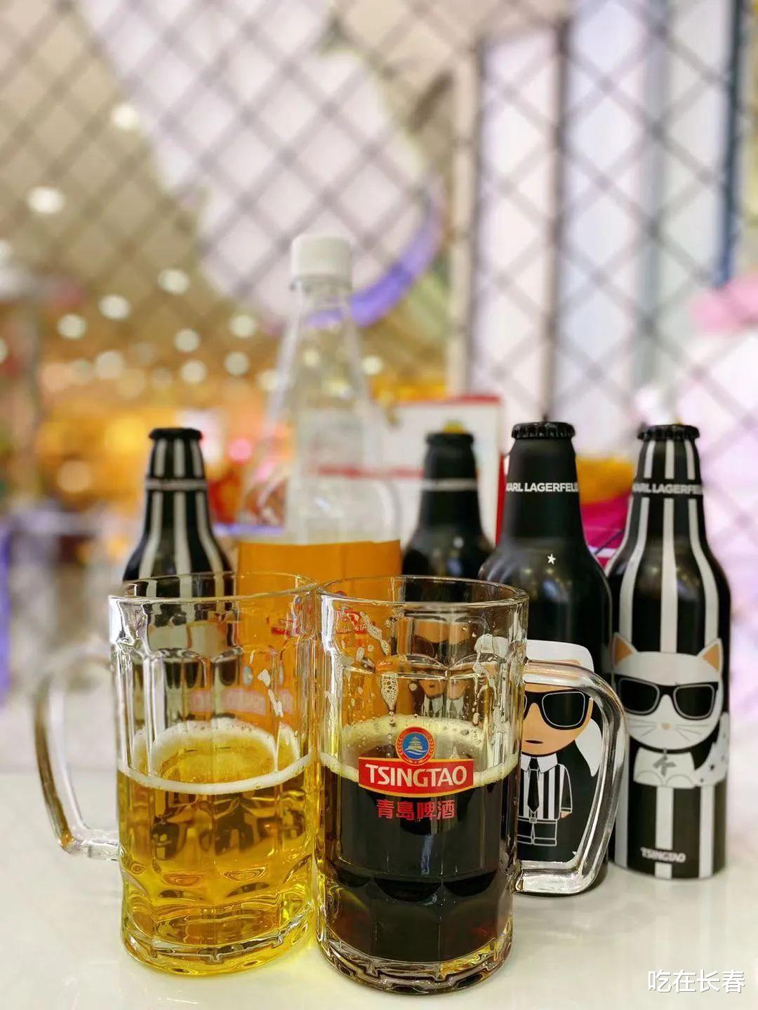 吃在长春 在长春你没喝过的青岛啤酒都在这了，还有老佛爷联名款可太酷了