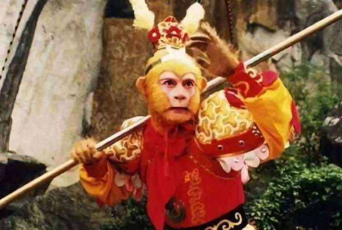 张韶涵|六小龄童树林中送节日祝福!穿红衣打扮喜庆,走路稳健精神矍铄