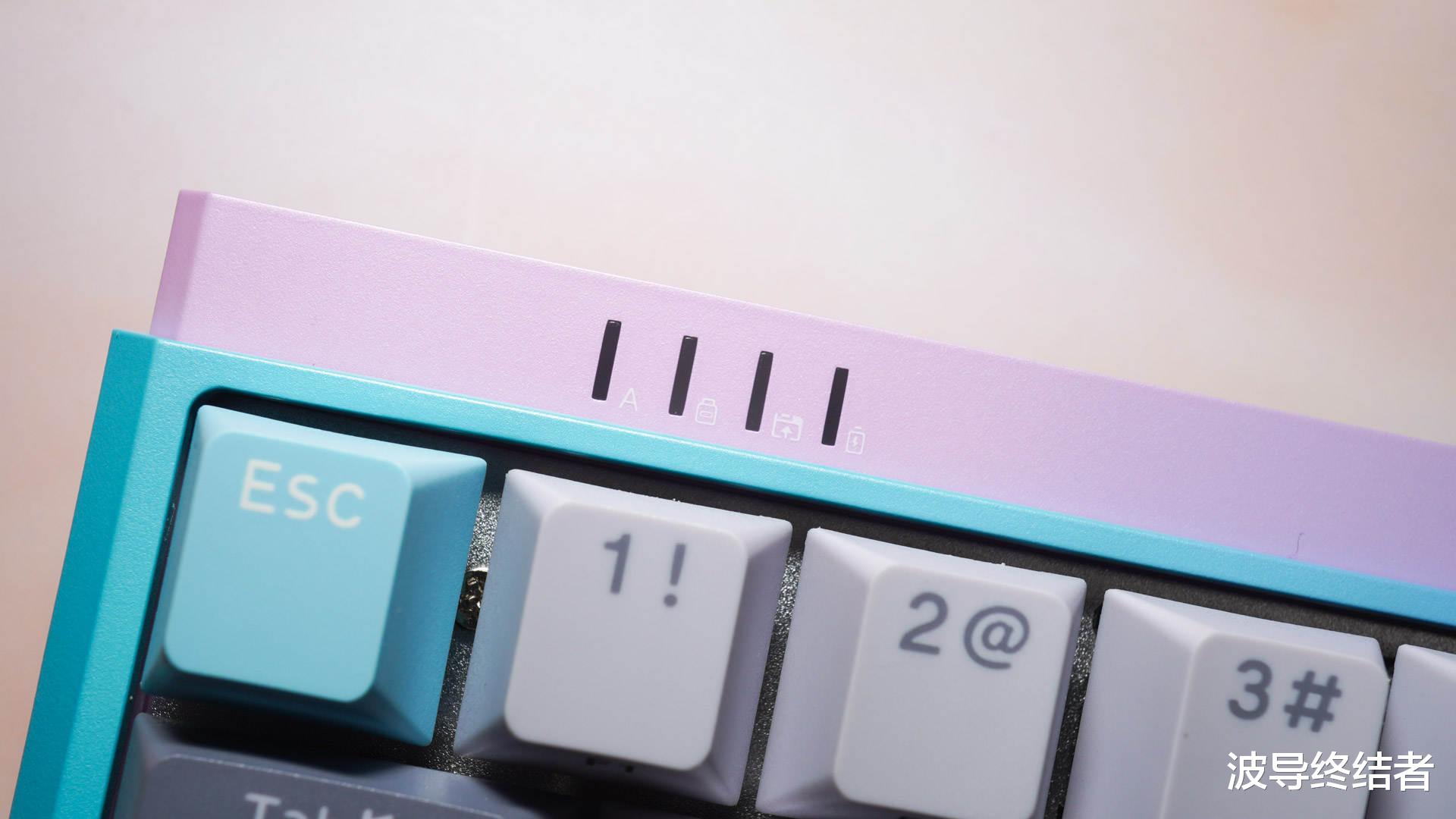 4G|就要更色一點！杜伽K330W冰淇淋 三模機械鍵盤