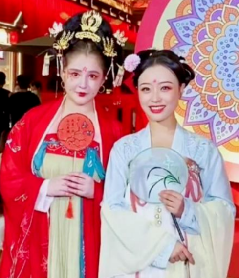 周杰伦|她是周杰伦电影女主,减肥失败后放飞自我,不料生图美成杨贵妃