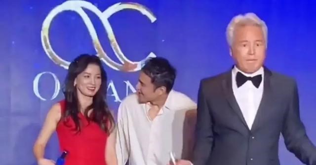 清浅微笑的我|张庭与明道互动亲昵，林瑞阳被忽视，全然没觉得妻子行为不妥