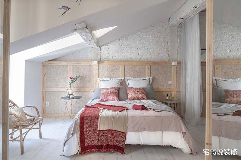 宅哥说装修|为了省钱,90后小姐姐买下45㎡破旧阁楼,改造后,变成温馨的家