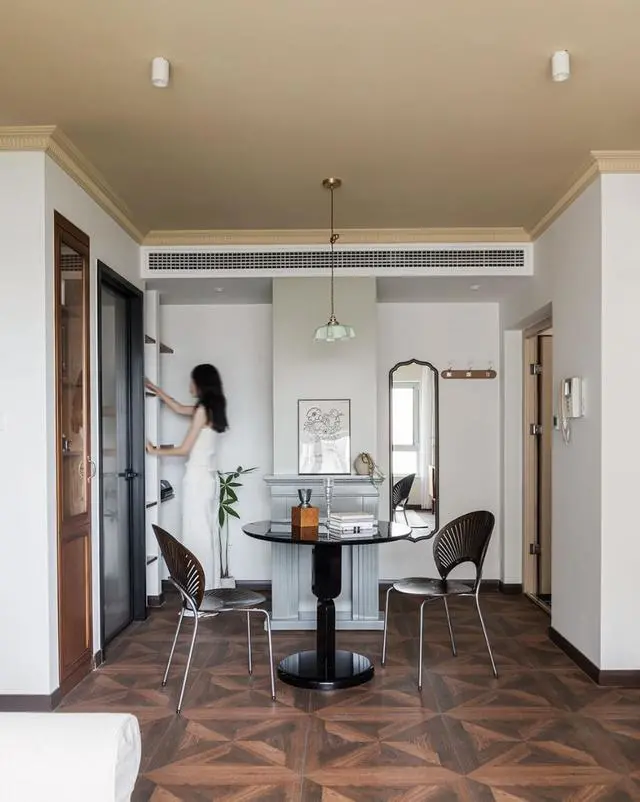 小户型改造｜精抠每平米 ，56㎡ 照样整得了复古风！