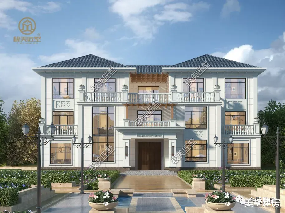 占地二百多平,想建三层别墅,欧式风格必须走起来!