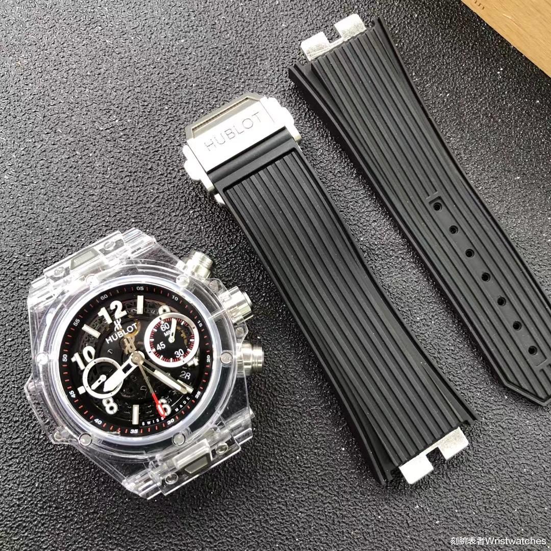 刻腕表者Wristwatches|HB厂宇舶Big Bang大爆炸411透明腕表会不会一眼假？
