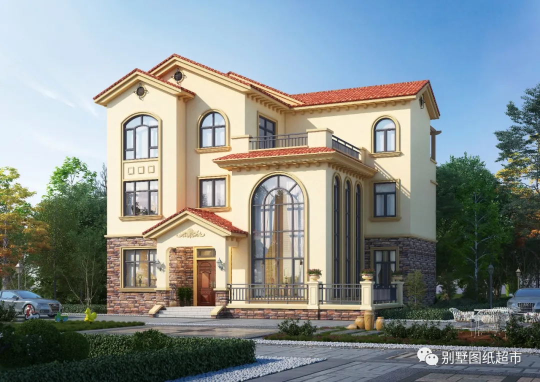 三层美式农村别墅，复式带大落地窗，满满南加州风情