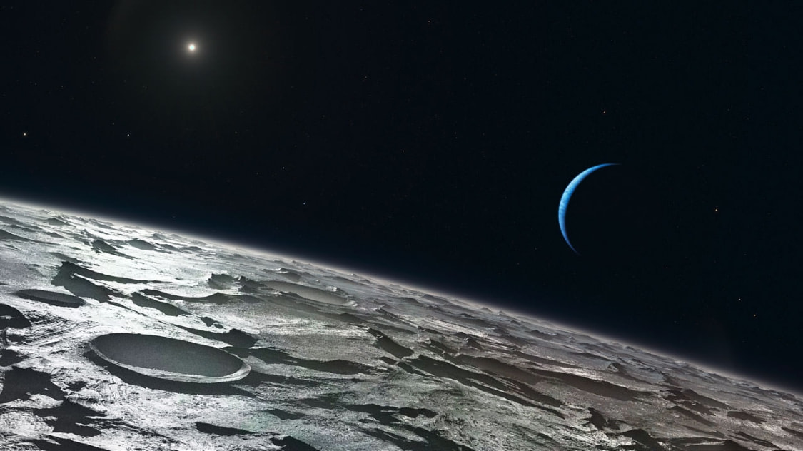 海卫一: 海王星的倒行卫星 它曾经是一颗比冥王星还大的矮行星