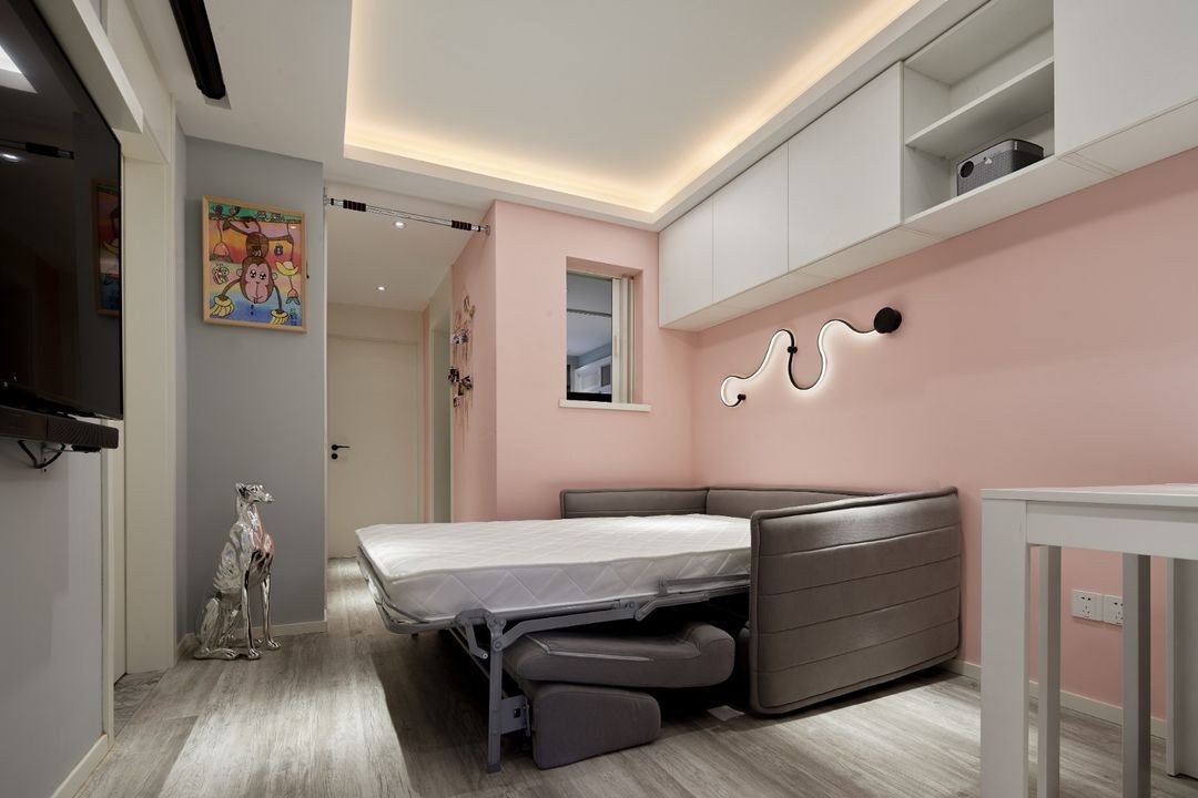 |三代同堂的六口之家，充分利用每一处空间，打造舒适的居住空间