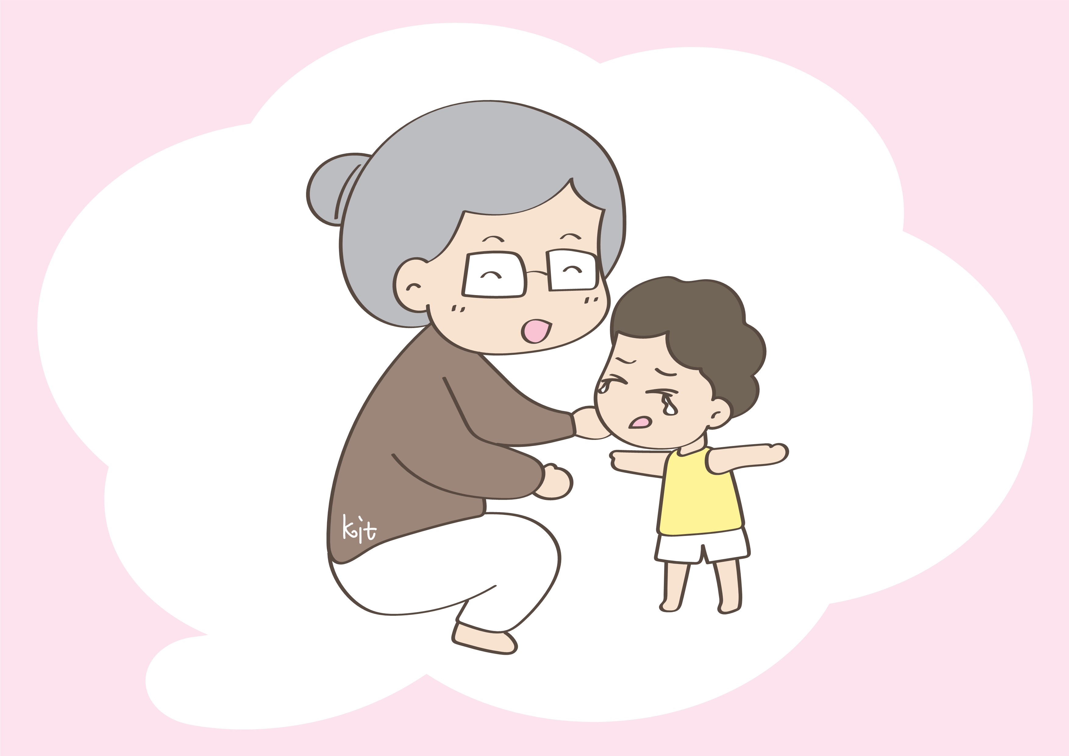 月叔育儿说|孩子被老辈娇惯,当父母的要及时矫正,别等别靠别埋怨