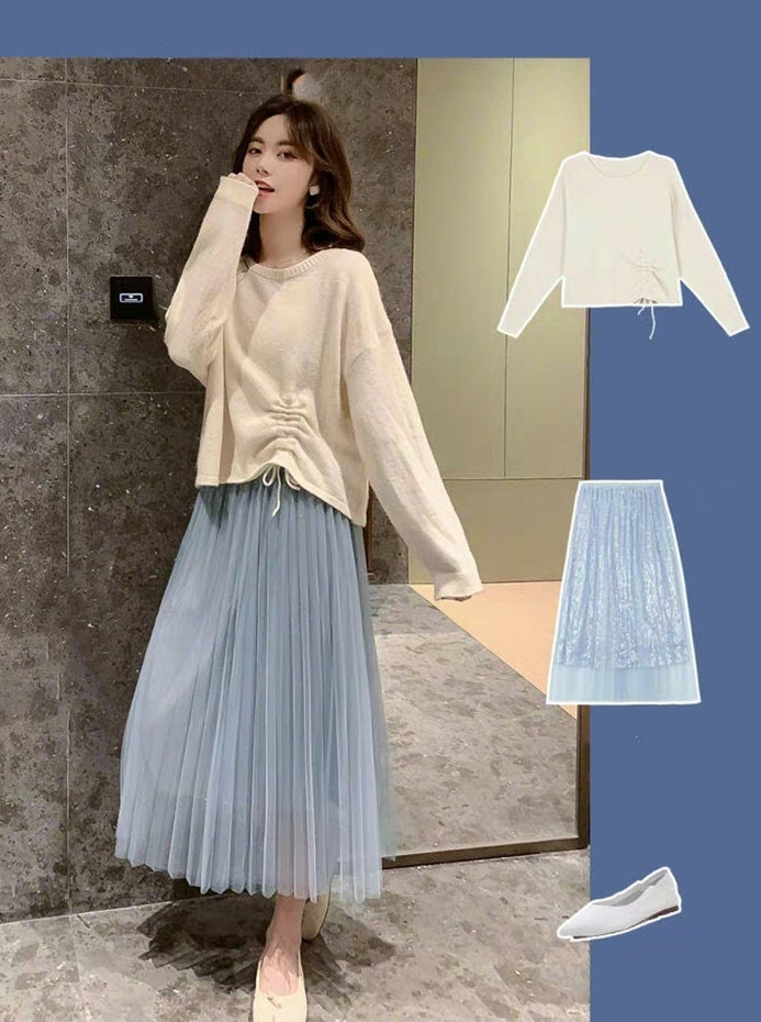 卓哥要火 温差太大不会穿?20岁后的女生进来看看,教你“韩式”淑女搭配