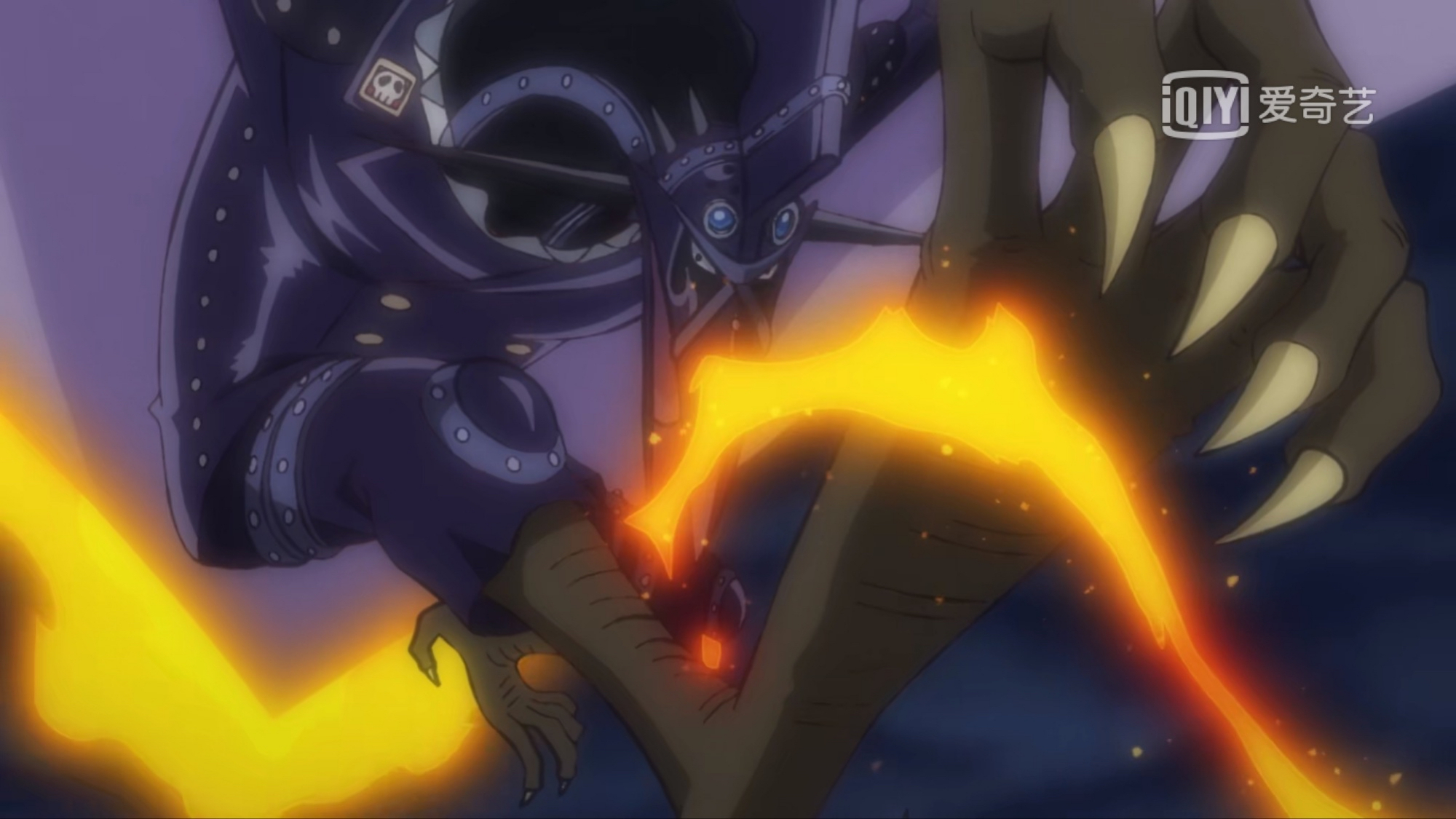 奎因|海贼王：论三灾出场，火灾烬显得弱，“四皇”杰克表示把船靠过去