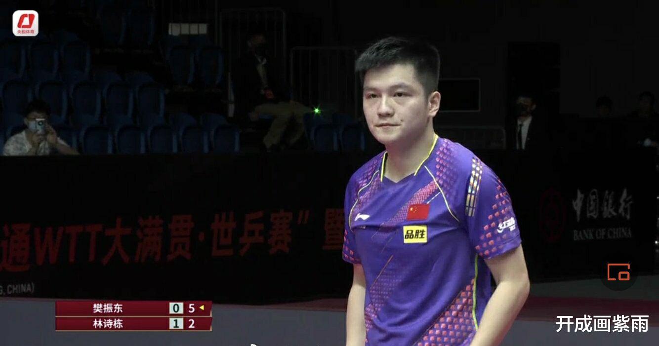 大门|国乒16岁天才少年出局，曾淘汰许昕！樊振东4比2！央视盛赞林诗栋