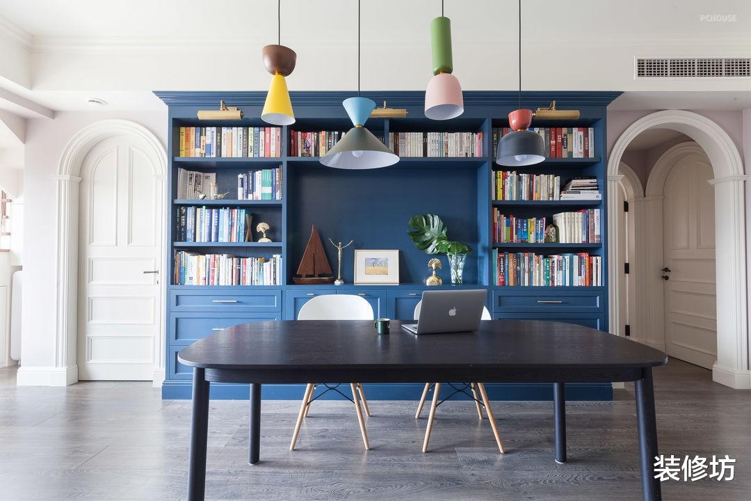 135平方米美式风情，用色彩和创意做装饰，让家充满爱意