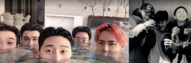 wooga|BTS V、朴叙俊令人称羡友谊！韩娱圈最出名的死党团Wooga Family