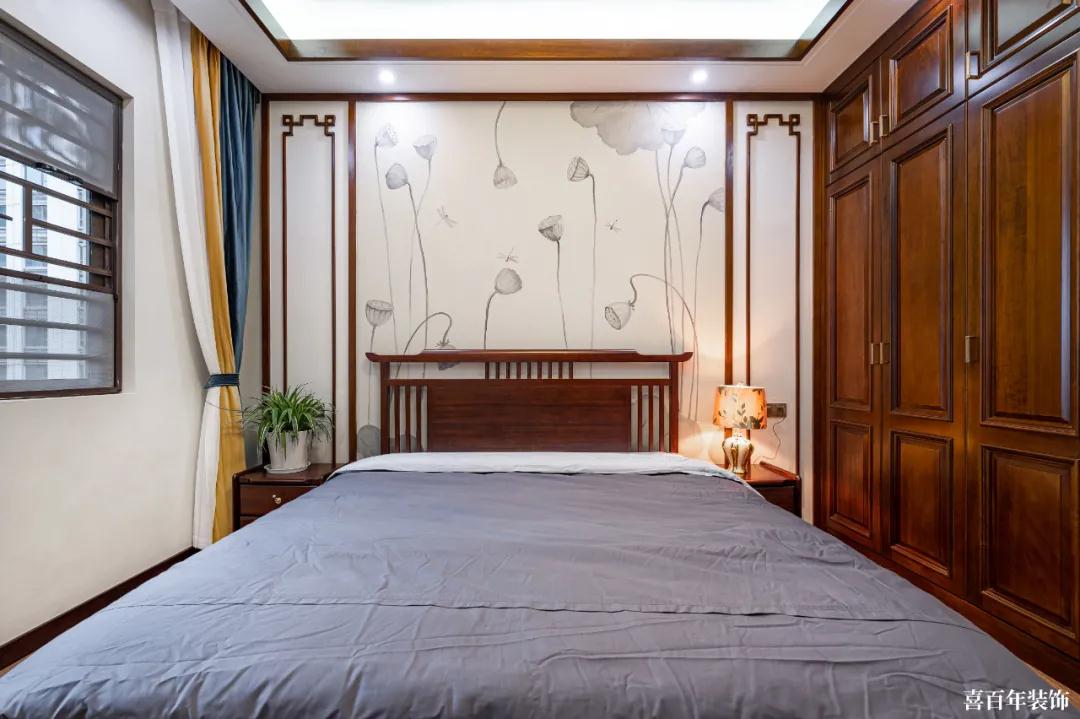 新中式风装修设计 碧桂园精装房改造案例欣赏