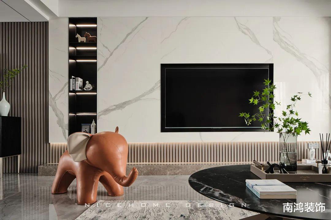 背景墙|【木格栅】“平平无奇”的空间魔术手罢了