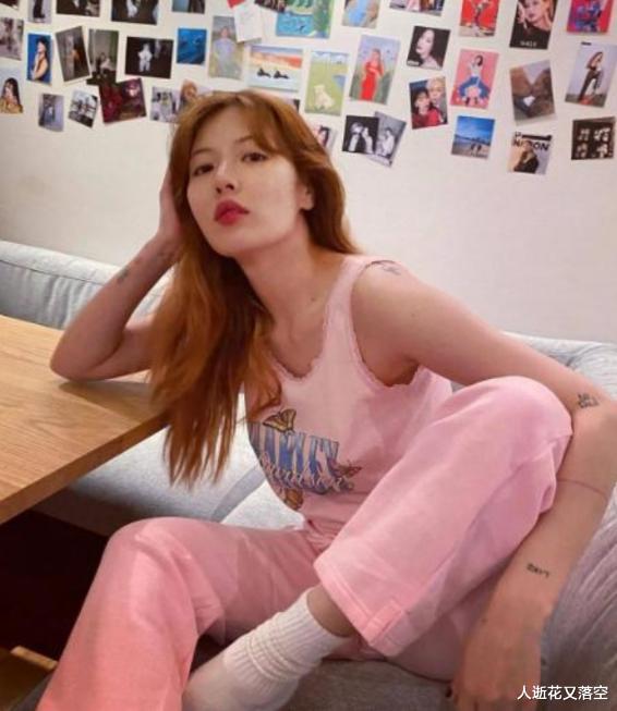 金泫雅|女星泫雅拍大片，穿着暴露精神状态堪忧，被指像第二个崔雪莉