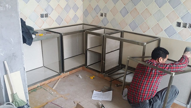 木工|女网友辛苦装修路，橱柜都是木工做的省钱，真的很用心很漂亮