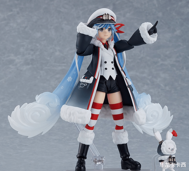手办|figma：初音未来2022雪未来手办官图 没达到原画品质的蟹蟹音