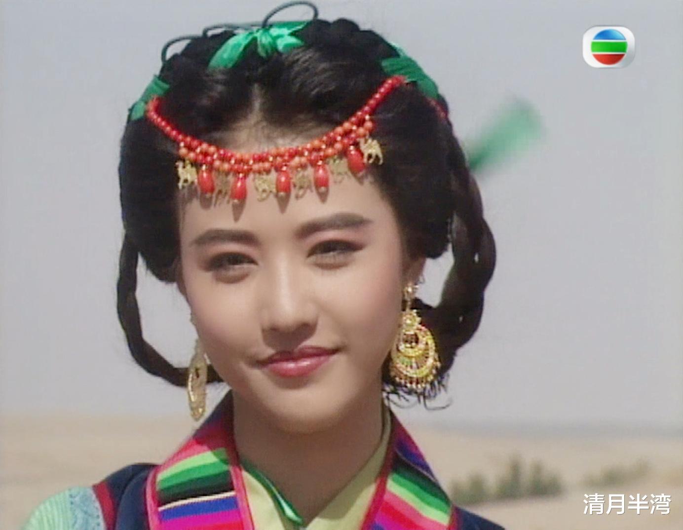黄圣依|TVB武侠剧里的10位异域美人，自带妩媚和灵气，一颦一笑风情万种