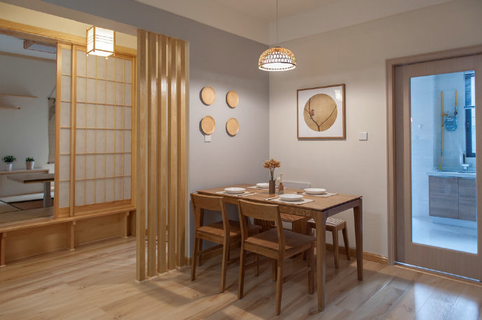 合肥艾美加装饰 120㎡日式风，温柔、暖暖的小屋，让家倍感温馨。