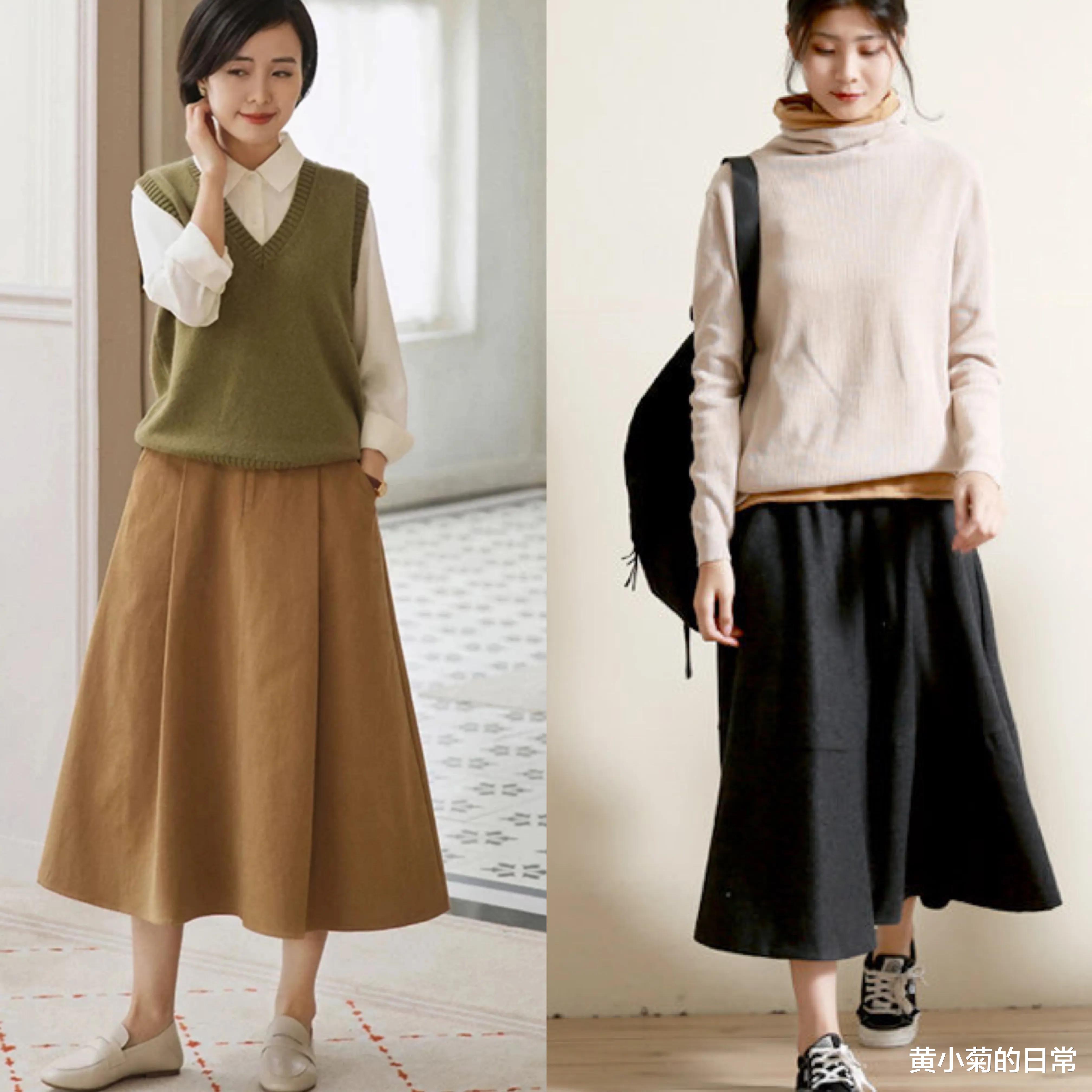 黄小菊的日常 40女人穿搭别太老气，深秋这几套够了，清新减龄，气质美爆表