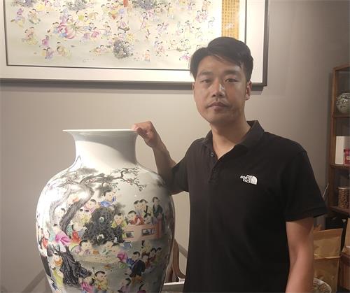 |御尚瓷器丨俞林 童心绘童趣 德艺双馨的新一代瓷艺家