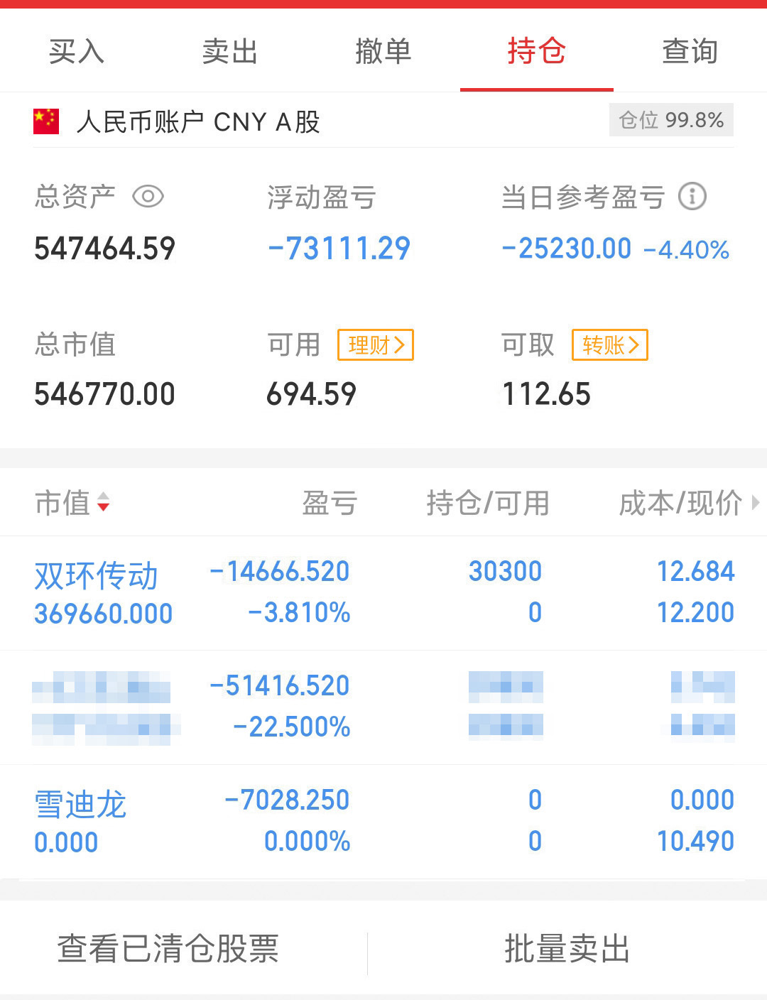 双环传动 5.18复盘+个股解盘+操作记录：买入双环传动