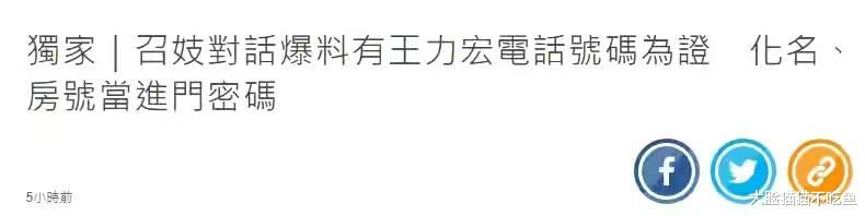 王力宏|台媒爆出王力宏招妓细节 情歌王子最实锤渣男 用化名约会