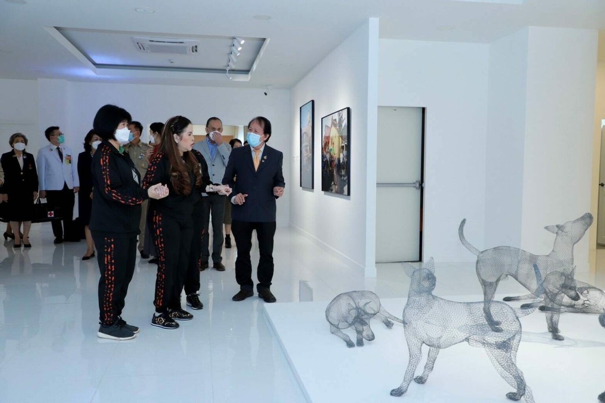 全球时尚风行 泰国血友病公主忍着病痛亮相!运动服遮住粗腰,医护人员形影不离