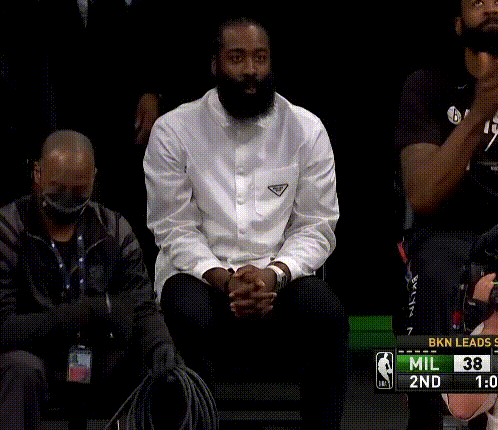 詹姆斯·哈登|那人是我哥！杜兰特干拔3分不讲理！哈登傻呵呵的笑：我大哥天下无敌