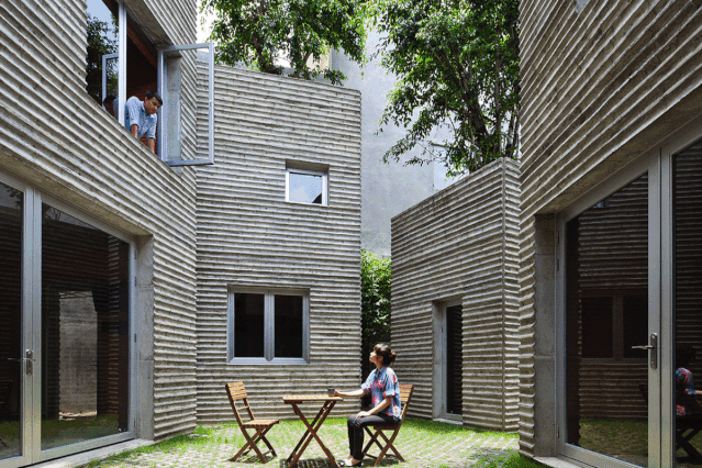 什么是竹模清水混凝土？