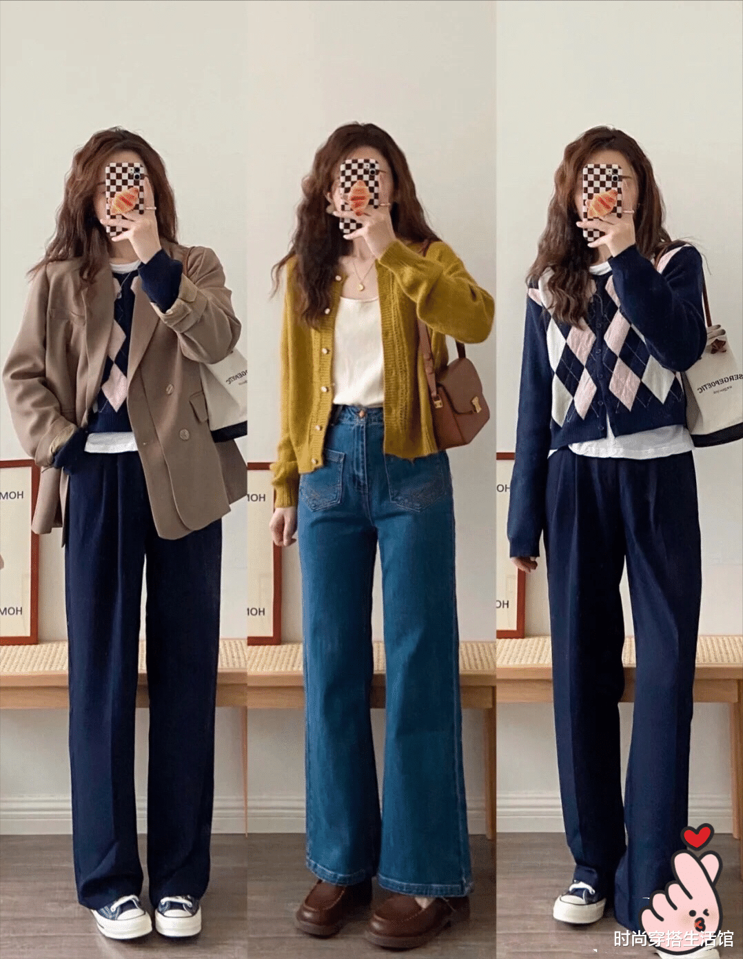 时尚穿搭生活馆|秋天不知道怎么穿?借鉴韩国博主的少女感穿搭,青春减龄有气质