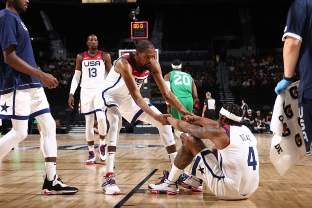 陈博主潮物Sneaker|NBA球员上脚：美国男篮首败尼日利亚，杜兰特无力回天