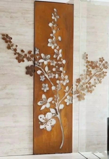 |耐候钢在庭院景观中的应用