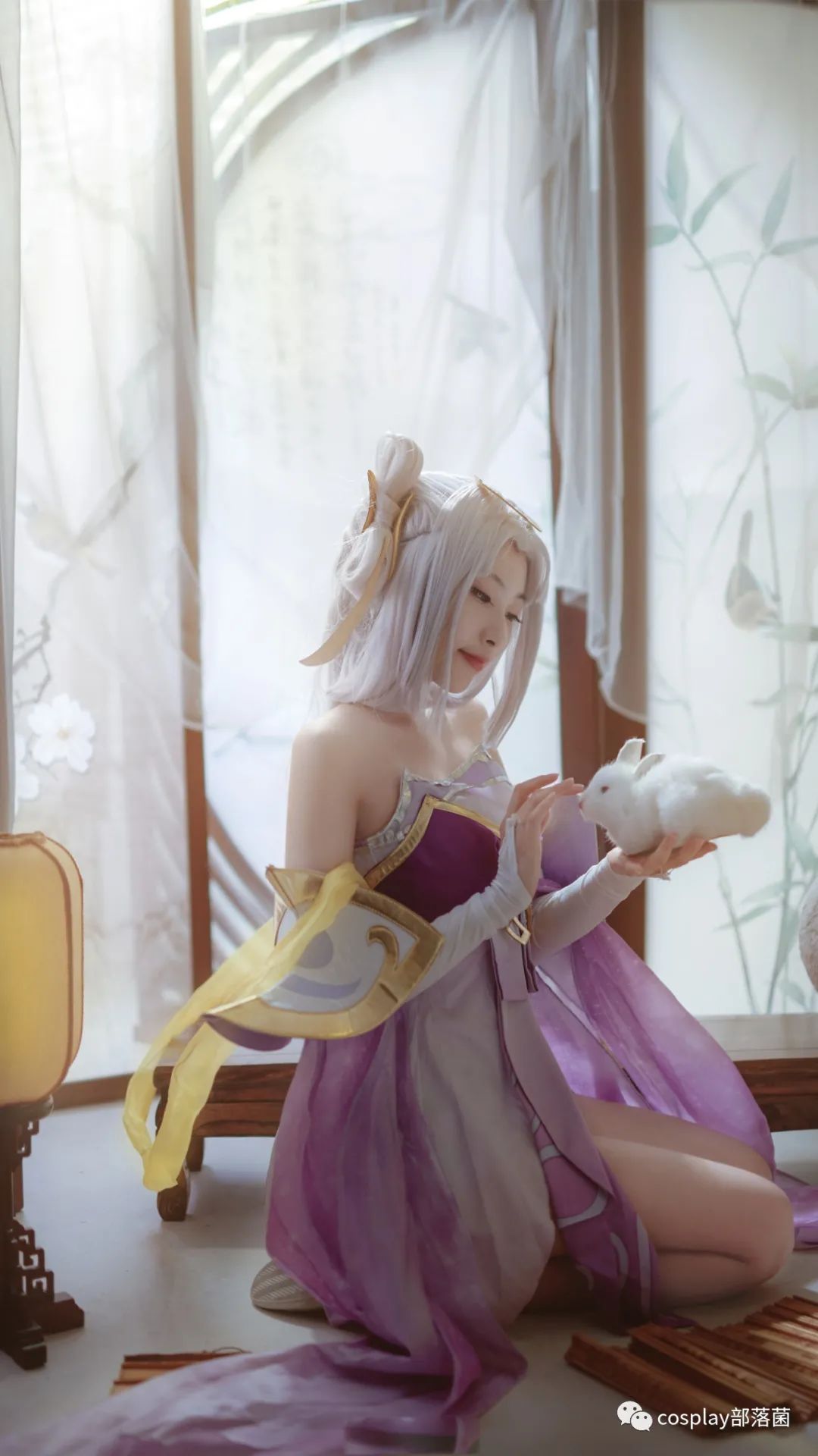 古剑奇谭网络版|cos：王者荣耀嫦娥cos正片@米粒，夜晚的太阳，保护属于他的人