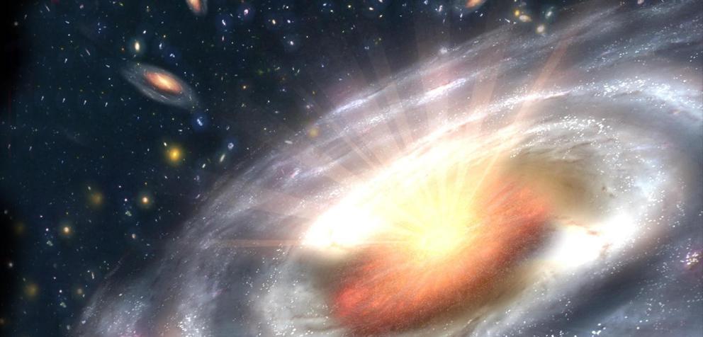 银河系 人们所处银河系在不断的运动着，支撑星系运动的力来自何处？