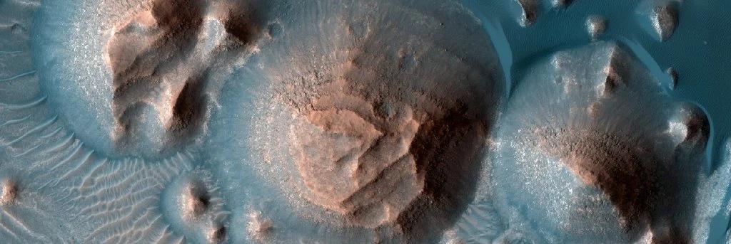 火星 在火星上发现了数千次上古超级火山喷发