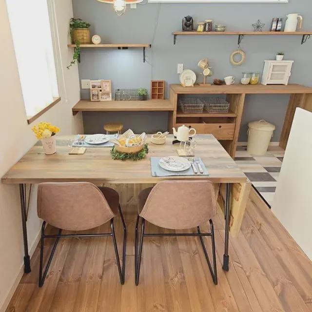 中国妈妈乡下自建房，清爽的原木系，家装布置时尚又前卫，真精致