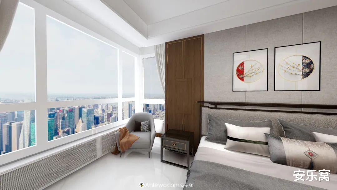 ANLEWO | 155㎡现代新中式这么装,也太有个性了吧!