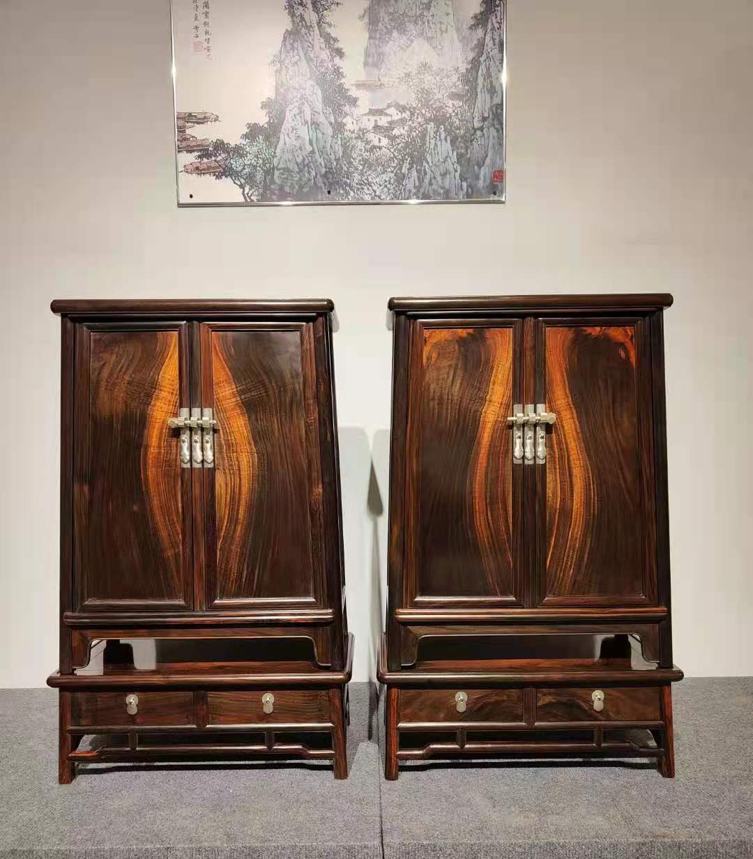 小王话红木|简约而不简单的圆角柜