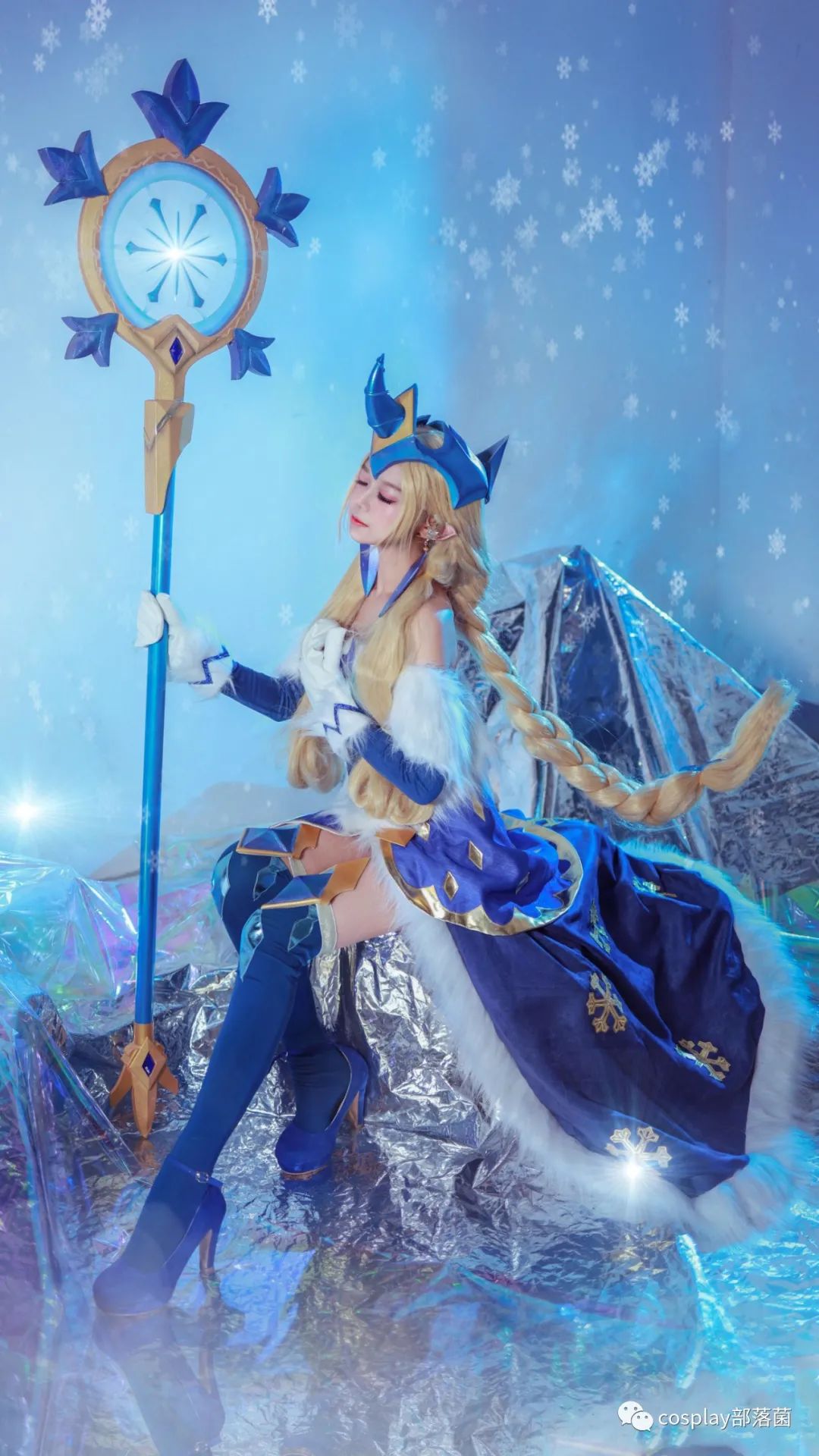|cos：英雄联盟索拉卡cos正片@安可可子