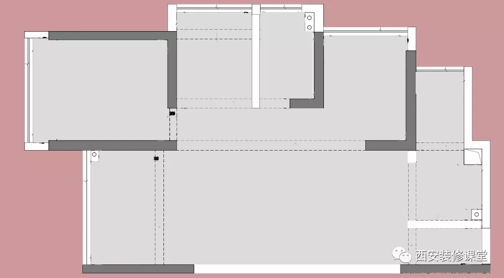 95㎡三室刚需,重新分割大改造,实现想要的功能