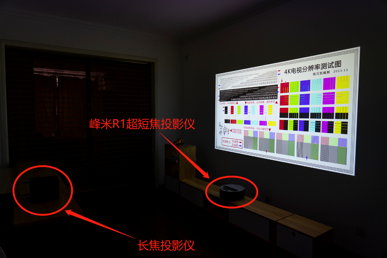 投影仪|一整面墙的享受 峰米R1超短焦激光投影仪评测 影院激光厅也能在家享受