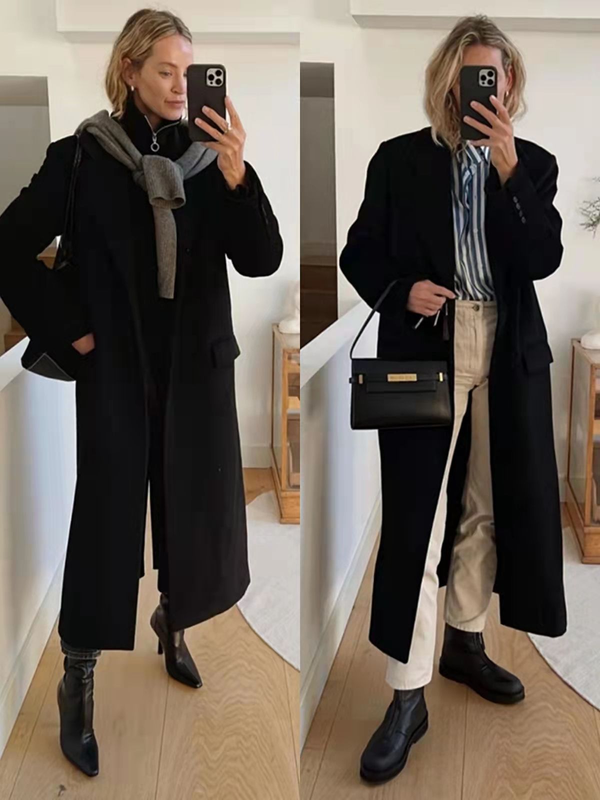 穿衣搭配|这才是教科书级别的通勤穿搭，时尚实用又高级，冬季照着穿稳赢