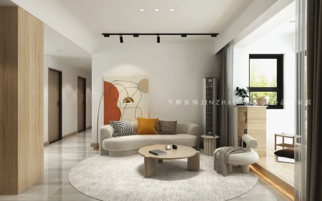 |灵感美家 | 润江煦园132现代北欧风,宽敞明亮,岁月如歌